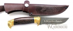 Нож  "Носорог" от Данилова (булатная сталь)  - Нож  "Носорог" от Данилова (булатная сталь) 