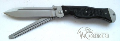 Нож складной Командирский-2 Общая длина mm : 250-260Длина клинка mm : 115-120Макс. ширина клинка mm : 20-23Макс. толщина клинка mm : 3.0-3.5
