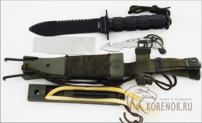Нож Pirat HK5696 для выживания  Общая длина mm : 265Длина клинка mm : 145Макс. ширина клинка mm : 29Макс. толщина клинка mm : 3.6