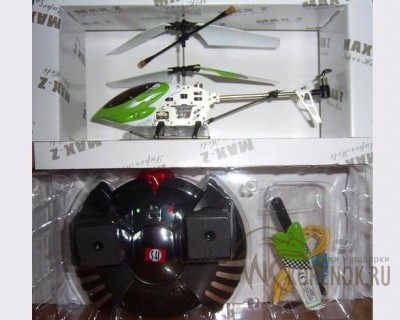 Радиоуправляемый вертолет &quot;MAX-Z SWIFT&quot;   длина: 195 мм;- ширина: 45 мм;- высота: 95 мм;- диаметр ротора: 173 мм;- ориентировочное время полета: 5-7 мин.