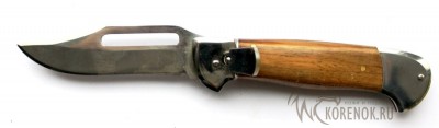 Складной нож «Снайпер» (с автоматическим извлечением клинка)   Длина ножа: 200 мм.Длина клинка: 85 мм.Ширина клинка (макс.): 23 мм.Толщина обуха: 3,0 мм.
