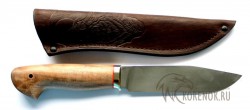 Нож Охотник (сталь Х12МФ, американский орех)  - Нож Охотник (сталь Х12МФ, американский орех) 