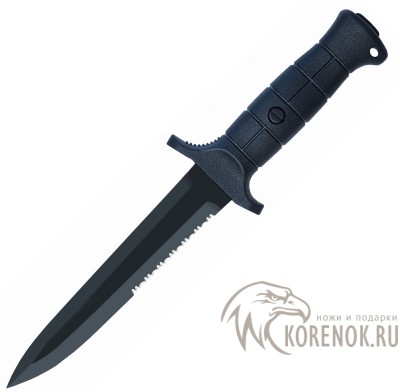 Боевой нож KM2K Dagger Длина общая: 303 мм Длина клинка: 172 мм Толщина клинка: 4.6 мм 