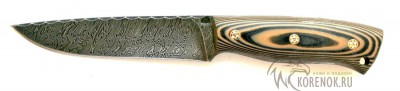 Нож Клык цельнометаллический (дамасская сталь, микарта) вариант 2 Общая длина mm : 250
Длина клинка mm : 140
Макс. ширина клинка mm : 29Макс. толщина клинка mm : 3.7