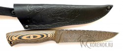 Нож Клык цельнометаллический (дамасская сталь, микарта) вариант 2 - IMG_8824yl.JPG