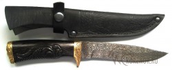 Нож "Луч-2" (дамасская сталь)  - луч 2 резн (8).jpg