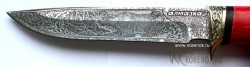 Нож "Изюбрь-дс" (сталь ХВ 5 "алмазка" с художественным глубоким травлением) - IMG_1355.JPG