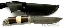  Нож "Беркут" (дамасская сталь, венге, кость, мельхиор) - IMG_9169.JPG