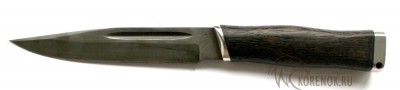 Нож Казак-1 (Венге, булат)  вариант 2 Общая длина mm : 280±10Длина клинка mm : 160±10Макс. ширина клинка mm : 29±5Макс. толщина клинка mm : 5,0±1,0
