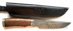 Нож Золотоискатель (литой булат, венге, мельхиор) вариант 2 - IMG_7660o3.JPG