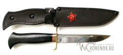 Нож "Финка НКВД" (сталь 95х18,черный граб) вариант 2 - Нож "Финка НКВД" (сталь 95х18,черный граб) вариант 2