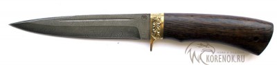 Нож Хищник  (дамасская сталь, венге) вариант 2 


Общая длина мм::
260-280


Длина клинка мм::
140-150


Ширина клинка мм::
25.0-29.0


Толщина клинка мм::
2.2-2.4


