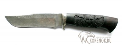Нож  Коршун (пират) (дамасская сталь, резной)  


Общая длина мм::
255


Длина клинка мм::
133


Ширина клинка мм::
30


Толщина клинка мм::
2.1


