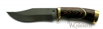 Нож БАЯРД-2 (Олень-1) (дамасская сталь)  вариант 2 Общая длина mm : 235-270Длина клинка mm : 130-150Макс. ширина клинка mm : 34-44Макс. толщина клинка mm : 2.2-2.4