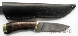 Нож Светлана (дамасская сталь, венге, латунь)    - IMG_5218.JPG
