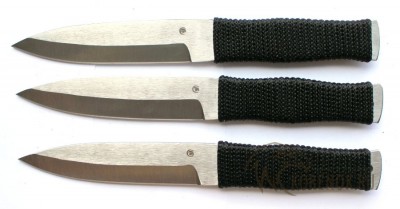 Набор метательных ножей Горец-3 нв (3 штуки) сталь 65х13 Общая длина mm : 270Длина клинка mm : 135Макс. ширина клинка mm : 30Макс. толщина клинка mm : 5,3