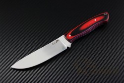 Нож "Таежный большой" цельнометаллический (сталь D2, микарта) - Нож "Таежный большой" цельнометаллический (сталь D2, микарта)