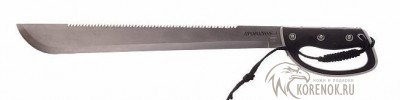 Нож мачете Pirat 854 &quot;Проводник-3&quot;  Общая длина mm : 620Длина клинка mm : 455Макс. ширина клинка mm : 53Макс. толщина клинка mm : 3.0
