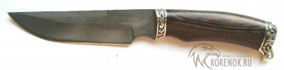 Нож Золотоискатель (литой булат, венге, мельхиор) Общая длина mm : 270-285Длина клинка mm : 150-160Макс. ширина клинка mm : 31-33Макс. толщина клинка mm : 4.0-5.0
