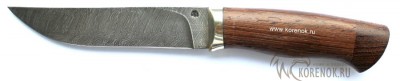 Нож Глухарь (дамасская сталь, венге)   Общая длина mm : 270-280Длина клинка mm : 150-155Макс. ширина клинка mm : 28-30Макс. толщина клинка mm : 4.0