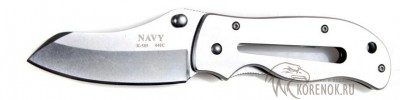 Нож Navy K505 Общая длинна mm : 178Длинна клинка mm : 75Макс. ширина клинка mm : 33
Макс. толщина клинка mm : 3.0