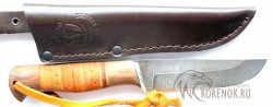 Нож "Заяц" серия малыш (дамасская сталь)  - IMG_6408.JPG