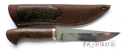 Нож Кайман (сталь 95х18, венге)  - Нож Кайман (сталь 95х18, венге) 